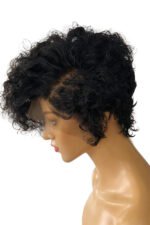 13x6 Fashion Cute Curly Pixie Bob Human Hair - PB07 - Image 3