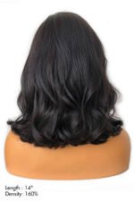Shoulder Length Long 14 inch Bob 13x6 HD Glueless Lace Front Wig - Image 8