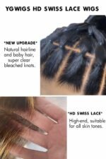 13x6 HD Lace Auburn Brown Natural Wave-HD05 - Image 4