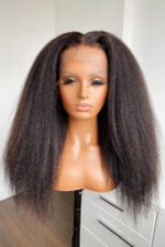 13x6 Glueless Hd Lace Kinky Straight-HD44 - Image 2