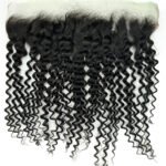13x4 Curly HD Lace Frontal Virgin Hair Pre-plucked for Wig Making