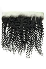13x4 Curly HD Lace Frontal Virgin Hair Pre-plucked for Wig Making