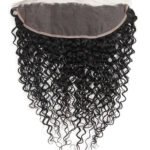 13x4 HD Deep Wave Lace Frontal Virgin Hair Pre-plucked for Wig Making