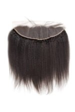 13x4 HD Kinky Straight Lace Frontal Virgin Hair Pre-plucked