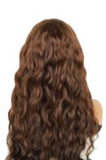 13x6 Brown Color Body Wave Glueless HD Lace Wig- HD77 - Image 6