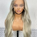13x6 Glueless Side Part Wigs Ombre Light Blonde Wave Hair