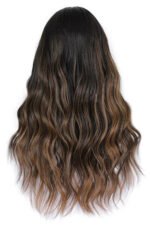 13x6 HD Mocha Brown Highlight Wave Wigs-HD13 - Image 9