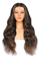 13x6 HD Mocha Brown Highlight Wave Wigs-HD13 - Image 7