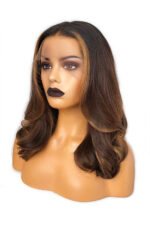 13x6 HD Lace Brown with Highlight Wave Wigs-HD15 - Image 4