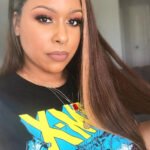 13x6 Glueless Hd Lace Dark Brown Wig Blonde Highlights-HD57
