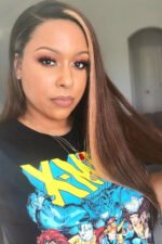 13x6 Glueless Hd Lace Dark Brown Wig Blonde Highlights-HD57