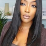 13x6 HD Glueless Wig Feather Straight - HD02