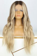 13x6 Glueless HD Lace Wave Ombre Blond Wig-HD29 - Image 2