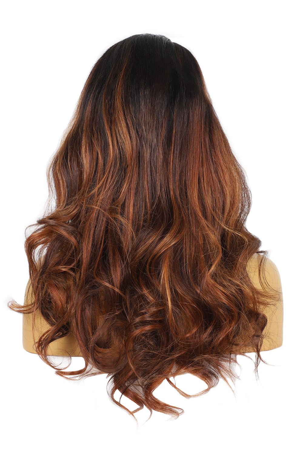 Luxury highlighted long hair