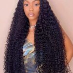 28-40 Inch HD Lace Deep Curly Wig Human Hair - LW05