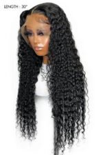 28-40 Inch HD Lace Deep Curly Wig Human Hair - LW05 - Image 2