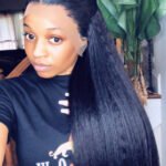 28-40 Inch HD Lace Kinky Straight Wig-LW06