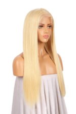 13x6 Hd Lace 613# Bone Straight Wigs-HD24 - Image 6