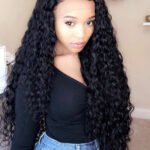 28-40 Inch HD Lace Deep Wave Wig Human Hair - LW03