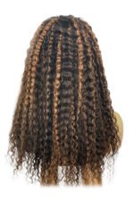 Highlights Curly Headband Wig Human Hair HBW06 - Image 7