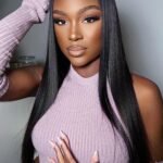 13x6 HD Lace Silky Straight Wigs Human Hair - HD06