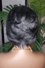 Short Body Wave Layered Bob Wig 13x6 Lace Front Natural Color - Image 7