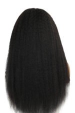 4B Edge Wig Kinky Straight 13x6 Glueless HD Lace Frontal - Image 4