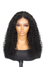 4C Edge Wig Jerry Curl 13x6 HD Lace Frontal Natural Hairline - Image 2