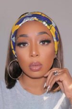 Cute Highlight Straight Bob Headband Wig Style - Image 3