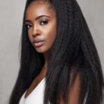 13x6 Glueless Hd Lace Kinky Straight-HD44