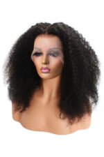 13x6 Glueless Hd Lace Wig Black Kinky Curly-HD43 - Image 2