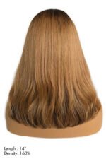 13x6 HD Glueless Lace Front Layered Brown Wave 14 inch Bob Wigs - Image 8