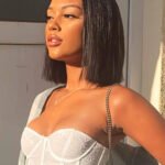 5x5 HD Lace Closure Wig Straight Black Blunt Cut Bob Human Hair