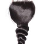 5x5 HD Loose Wave Lace Closure Net for Wig Cambodia Virgin Hair