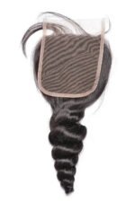5x5 HD Loose Wave Lace Closure Net for Wig Cambodia Virgin Hair - Image 2