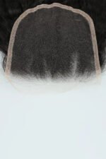 5x5 HD Kinky Straight Lace Closure Net for Wig Cambodia Virgin Hair - Image 3