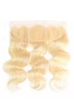 613 Blonde 13x4 Hd Lace Frontal Body Wave Virgin Hair Pre-plucked
