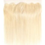 613 Blonde 13x4 Hd Lace Frontal Straight Virgin Hair Pre-plucked