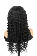 7x7 HD Lace Closure Wig Deep Wave Natural Black - Image 3