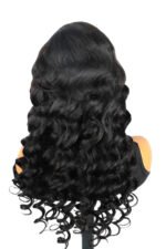 7x7 HD Lace Closure Wig Loose Wave Natural Black - Image 3