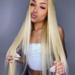 13x6 Hd Lace 613# Bone Straight Wigs-HD24