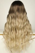 13x6 Blonde Wave Ombre Colored Hair Wigs-HD28 - Image 3