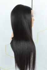 9x6 Lace Closure Wig Transparent HD Straight Hair - Image 4