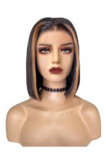 13x6 Highlight #27 Color Short Lace Front Wigs - Image 4
