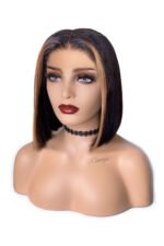 13x6 Highlight #27 Color Short Lace Front Wigs - Image 2