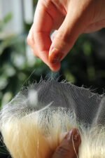 Blonde 5x5 HD Lace Closure Straight Virgin Hair for Wig Making - Image 3