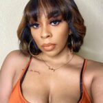 Brown Highlights Medium Bob with Bangs No Glue Wig With Top Lace