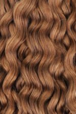 Double Drawn Light Auburn #30a Color Water Wave Bulk Hair BU44 - Image 4