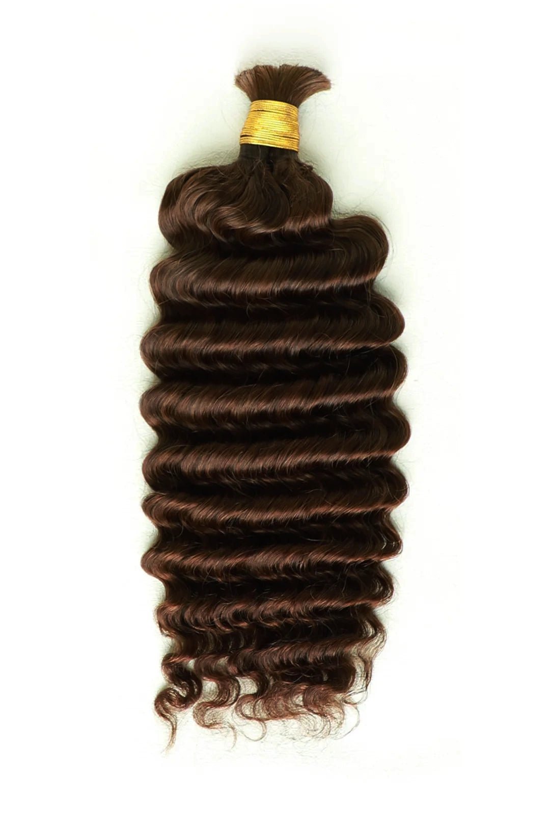 double-drawn-4a-dark-brown-bulk-hair-deep-wave-bu45-3.jpg Double Drawn #4a Dark Brown Bulk Hair Deep Wave BU45 - Image 1