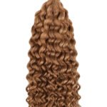 Double Drawn Light Auburn #30a Color Water Wave Bulk Hair BU44